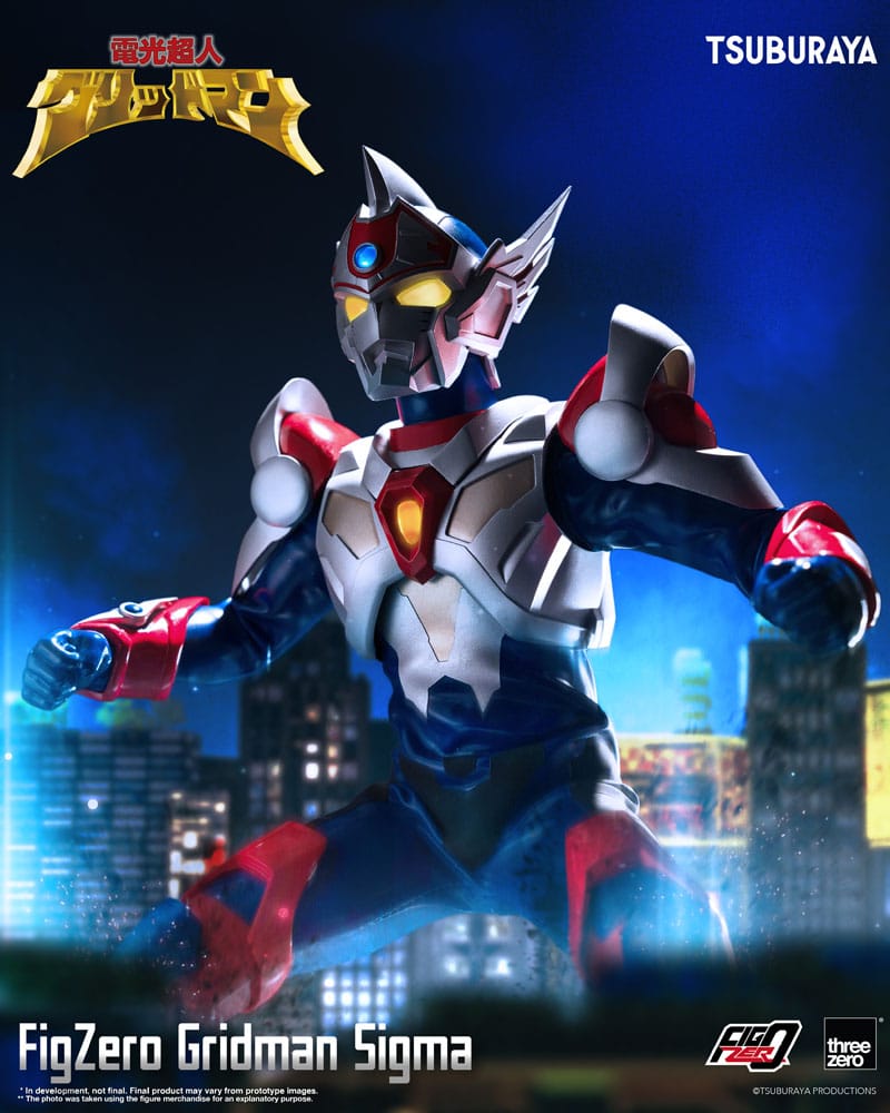 Gridman the Hyper Agent: Revenge of Neo Evil Lord FigZero Action Figure Gridman Sigma 30 cm