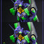Evangelion: New Theatrical Edition Robo-Dou Action Figure Evangelion Test Type - 01 Final Battle Version 25 cm