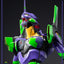 Evangelion: New Theatrical Edition Robo-Dou Action Figure Evangelion Test Type - 01 Final Battle Version 25 cm