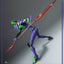 Evangelion: New Theatrical Edition Robo-Dou Action Figure Evangelion Test Type - 01 Final Battle Version 25 cm
