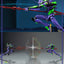 Evangelion: New Theatrical Edition Robo-Dou Action Figure Evangelion Test Type - 01 Final Battle Version 25 cm