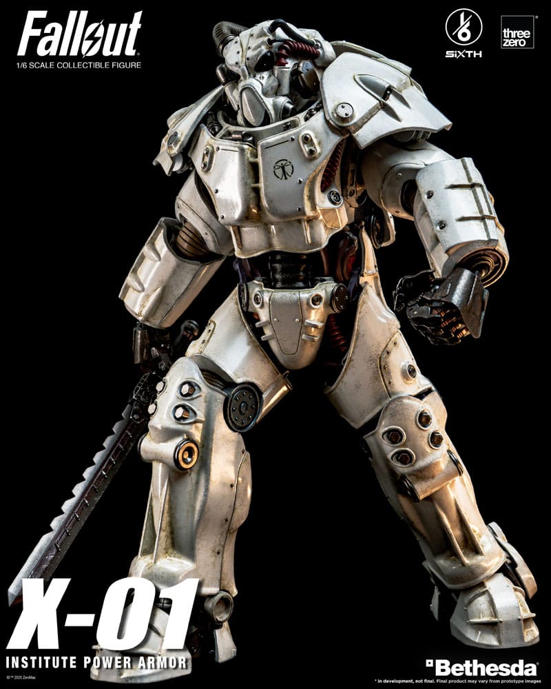 Fallout FigZero Action Figure 1/6 X-01 Institute Power Armor 37 cm