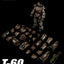 Fallout Action Figure 1/6 T-60 Rust Power Armor