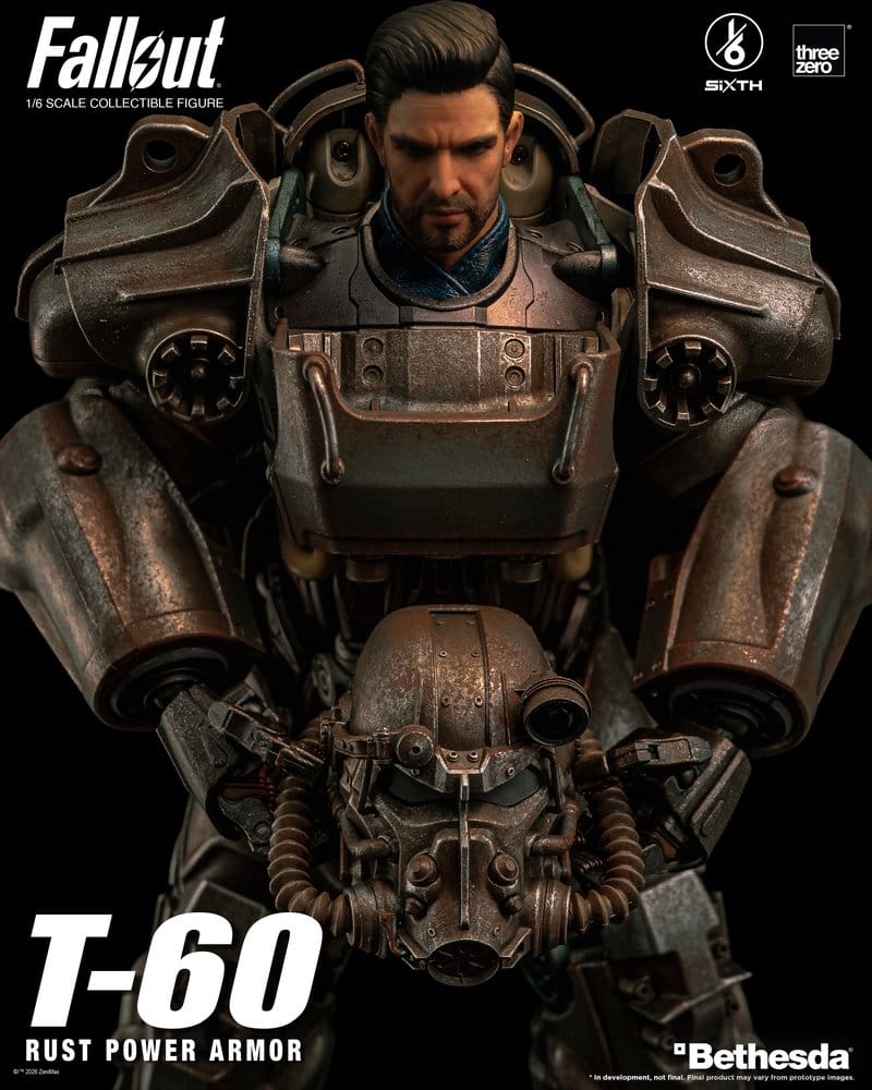 Fallout Action Figure 1/6 T-60 Rust Power Armor