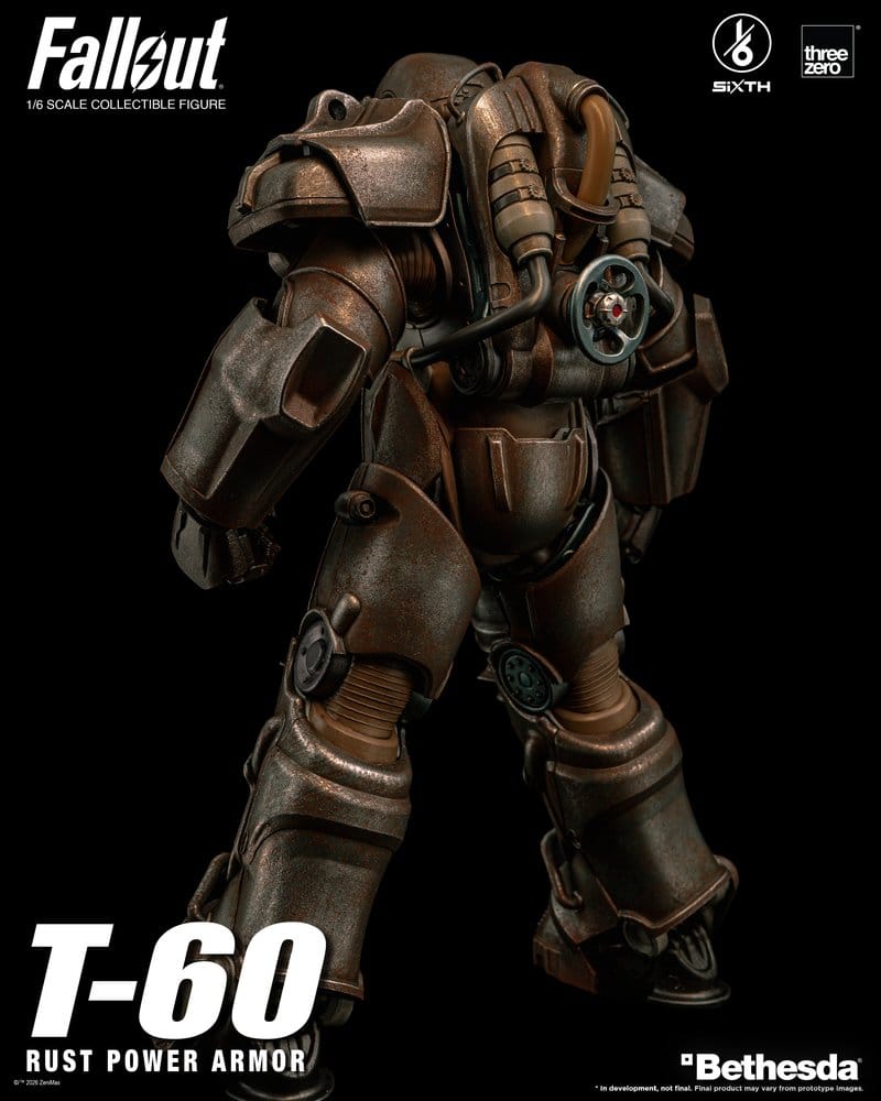 Fallout Action Figure 1/6 T-60 Rust Power Armor