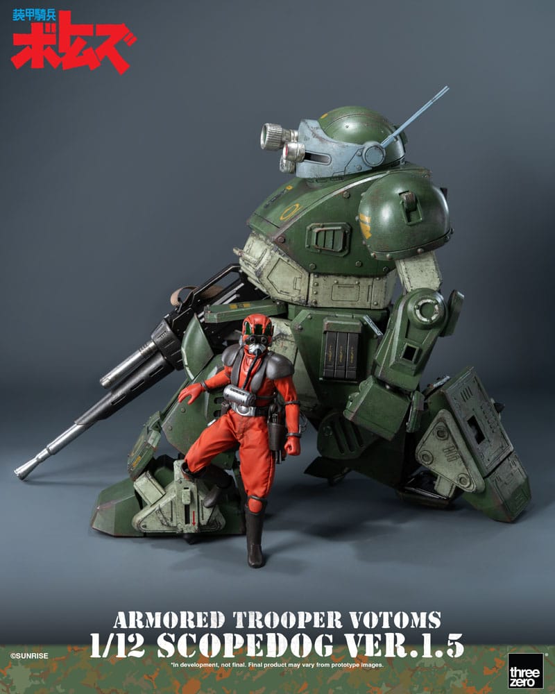 Armored Trooper Votoms Robo-Dou Action Figure Strikedog 16 cm