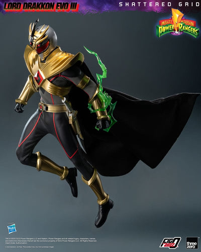 Mighty Morphin Power Rangers Shattered Grid  FigZero Action Figure 1/6 Lord Drakkon Evo III 30 cm