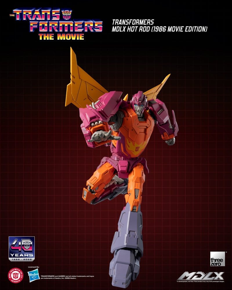 Transformers MDLX Action Figure Hot Rod (1986 Movie Edition) 18 cm