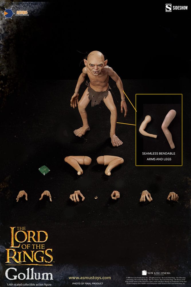 Lord of the Rings Action Figure 1/6 Gollum 20 cm