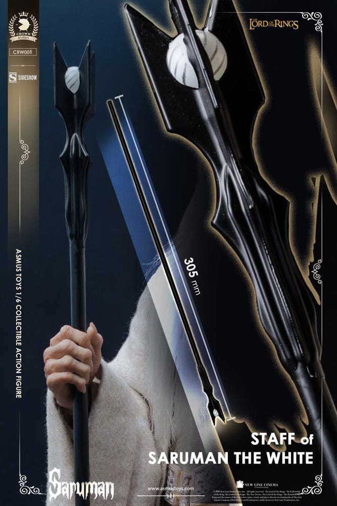 Lord of the Rings Action Figure 1/6 Saruman 31 cm