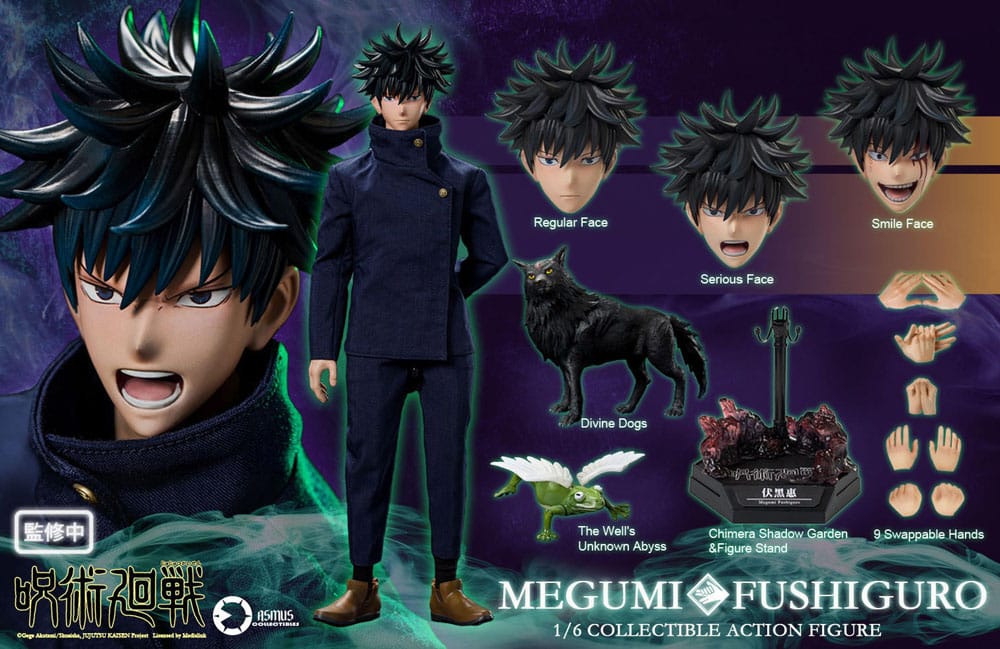 Jujutsu Kaisen Action Figure 1/6 Megumi Fushiguro 30 cm