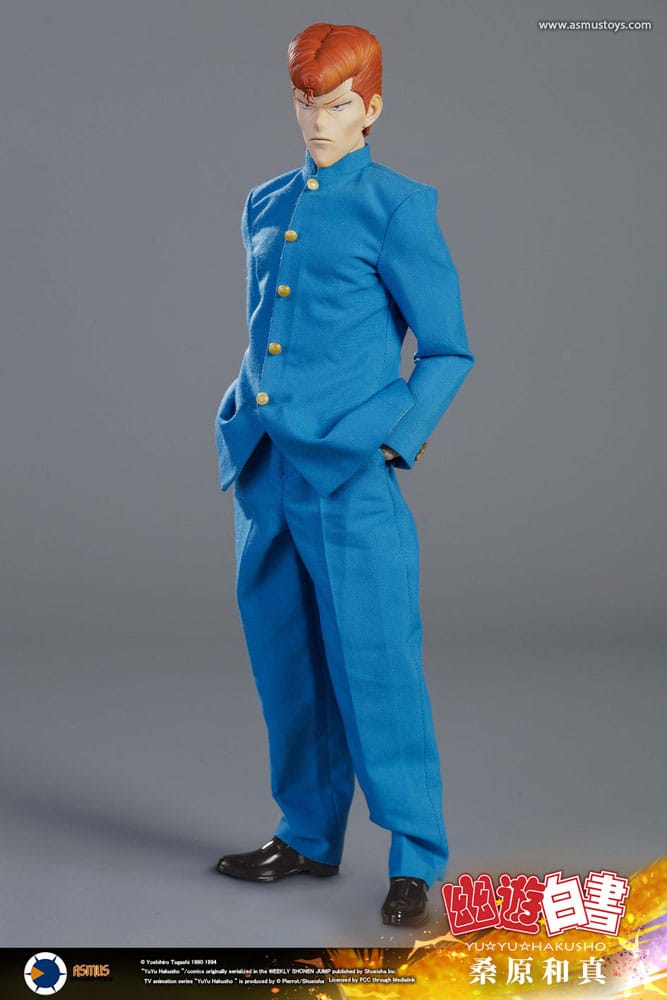 Yu Yu Hakusho Action Figure 1/6 Kazuma Kuwabara (Luxury Version) 30 cm