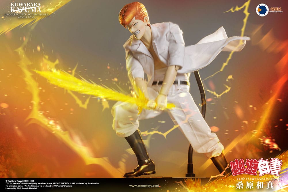 Yu Yu Hakusho Action Figure 1/6 Kazuma Kuwabara (Luxury Version) 30 cm