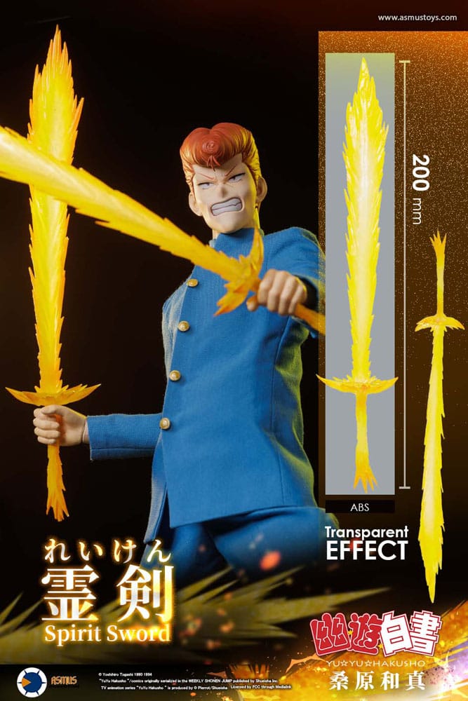 Yu Yu Hakusho Action Figure 1/6 Kazuma Kuwabara (Luxury Version) 30 cm