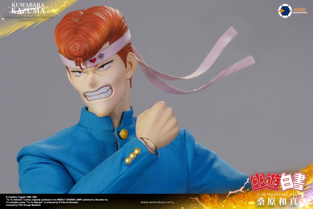 Yu Yu Hakusho Action Figure 1/6 Kazuma Kuwabara (Luxury Version) 30 cm