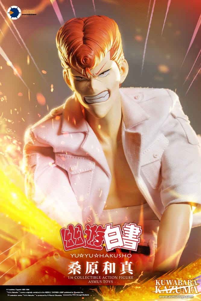 Yu Yu Hakusho Action Figure 1/6 Kazuma Kuwabara 30 cm