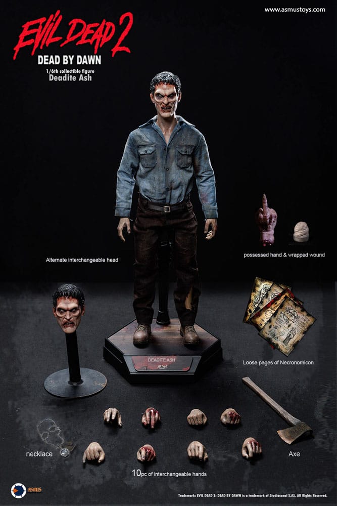 The Evil Dead II Action Figure 1/6 Deadite Ash 31 cm