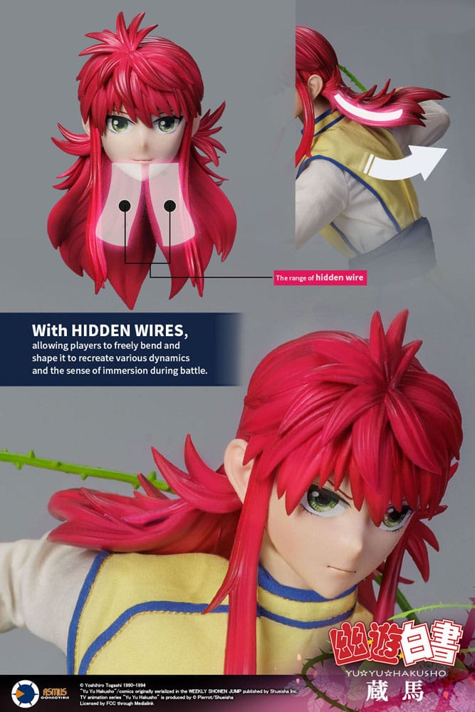 Yu Yu Hakusho Action Figure 1/6 Kurama 30 cm