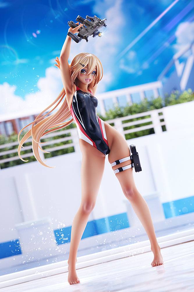 Arms Note PVC Statue 1/7 Kouhai-chan of the Swim Club Red Line Swimsuit Ver. 29 cm