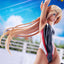 Arms Note PVC Statue 1/7 Kouhai-chan of the Swim Club Red Line Swimsuit Ver. 29 cm