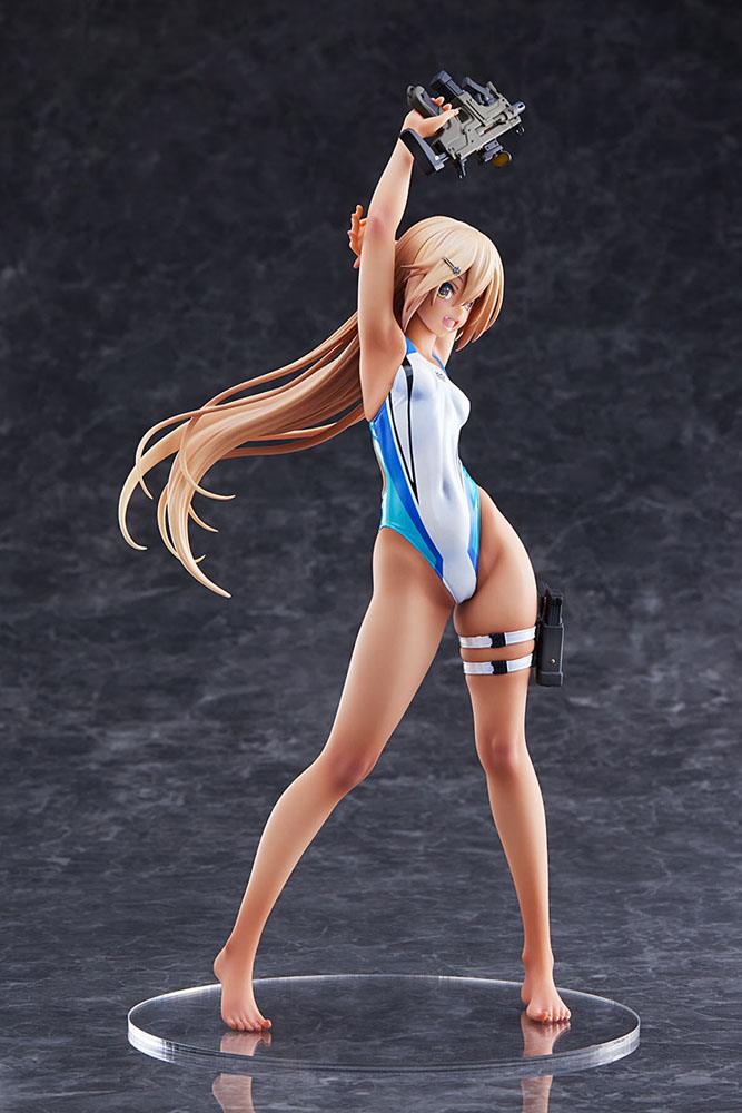 Arms Note PVC Statue 1/7 Kouhai-chan of the Swim Club Blue Line Swimsuit Ver. 29 cm