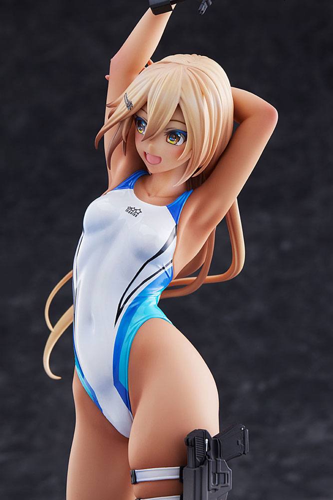 Arms Note PVC Statue 1/7 Kouhai-chan of the Swim Club Blue Line Swimsuit Ver. 29 cm