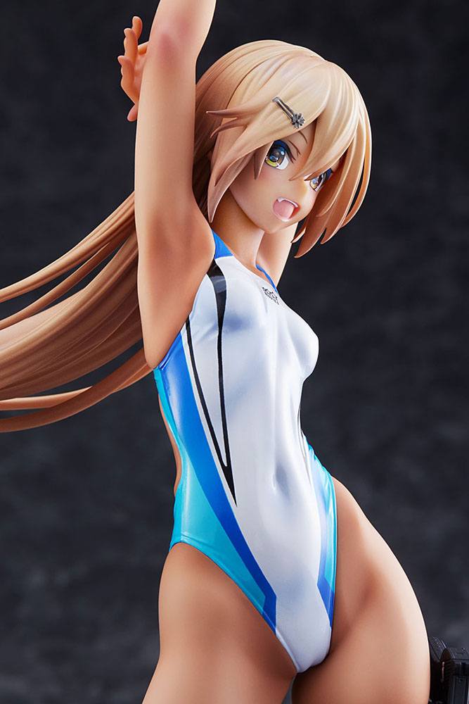 Arms Note PVC Statue 1/7 Kouhai-chan of the Swim Club Blue Line Swimsuit Ver. 29 cm