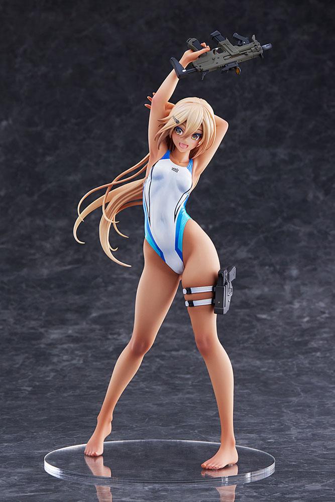 Arms Note PVC Statue 1/7 Kouhai-chan of the Swim Club Blue Line Swimsuit Ver. 29 cm