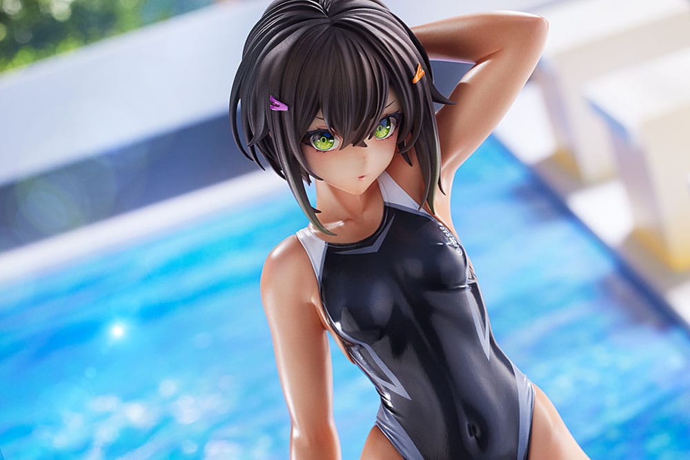 Arms Note PVC Statue 1/7 Buchou-chan of the Swimming Team 22 cm