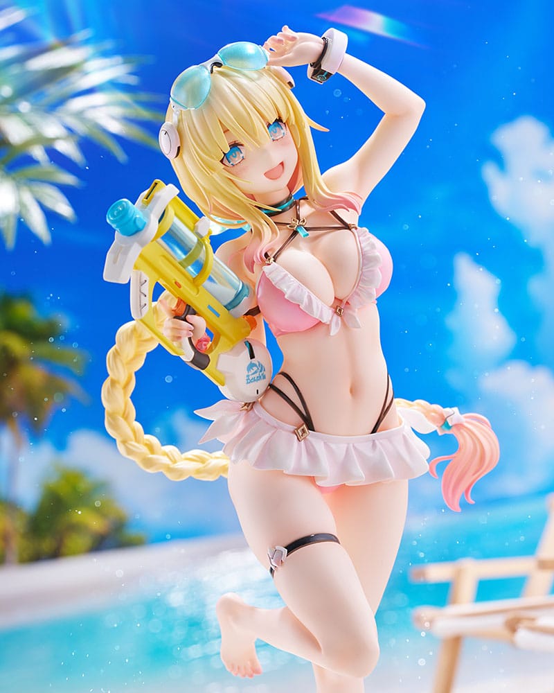 Phantasy Star Online PVC Statue 1/7 es Akhtal Summer Vacation 24 cm