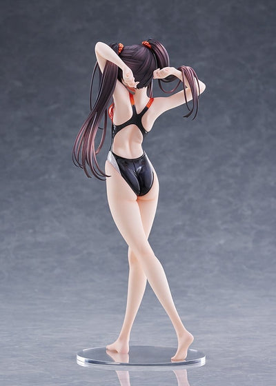Date A Live Swimsuit Silhouette PVC Figure 1/7 Kurumi Tokisaki Swimwear Ver. 24 cm