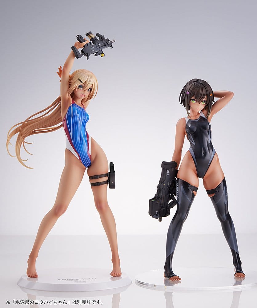 Arms Note PVC Figure 1/7 Buchou-chan of the Swimming Club 22 cm (re-run)