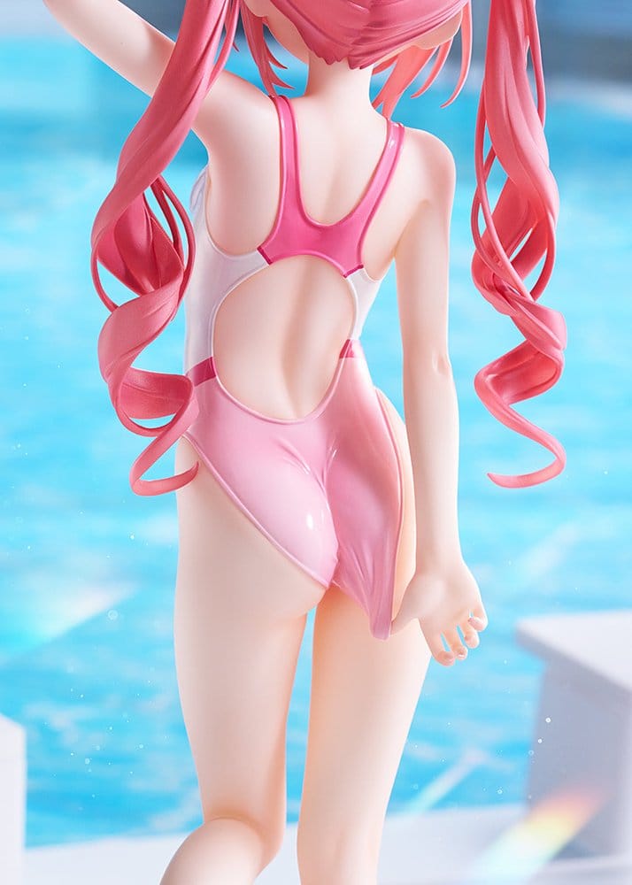 Original Character Swimsuit Silhouette PVC Figure 1/7 Watora Swimsuit Ver. design Kani biimu 23 cm