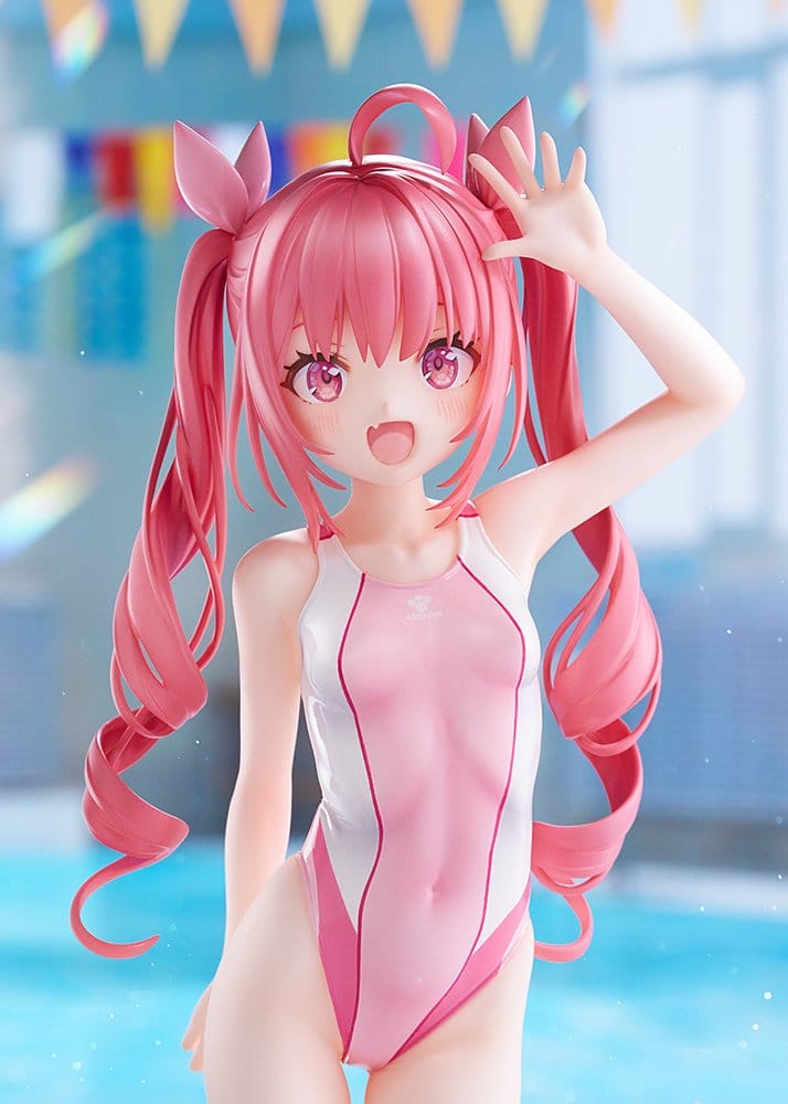 Original Character Swimsuit Silhouette PVC Figure 1/7 Watora Swimsuit Ver. design Kani biimu 23 cm
