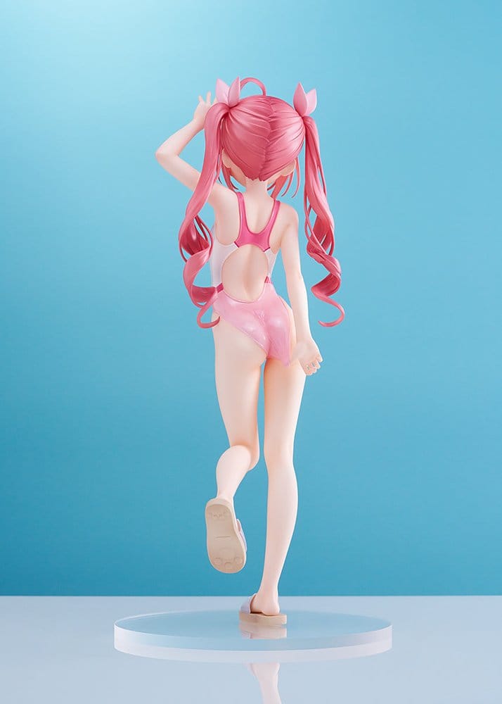Original Character Swimsuit Silhouette PVC Figure 1/7 Watora Swimsuit Ver. design Kani biimu 23 cm