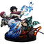 Demon Slayer: Kimetsu no Yaiba PVC Figure Tanjiro Kamado & Giyu Tomioka & Akaza 13 cm