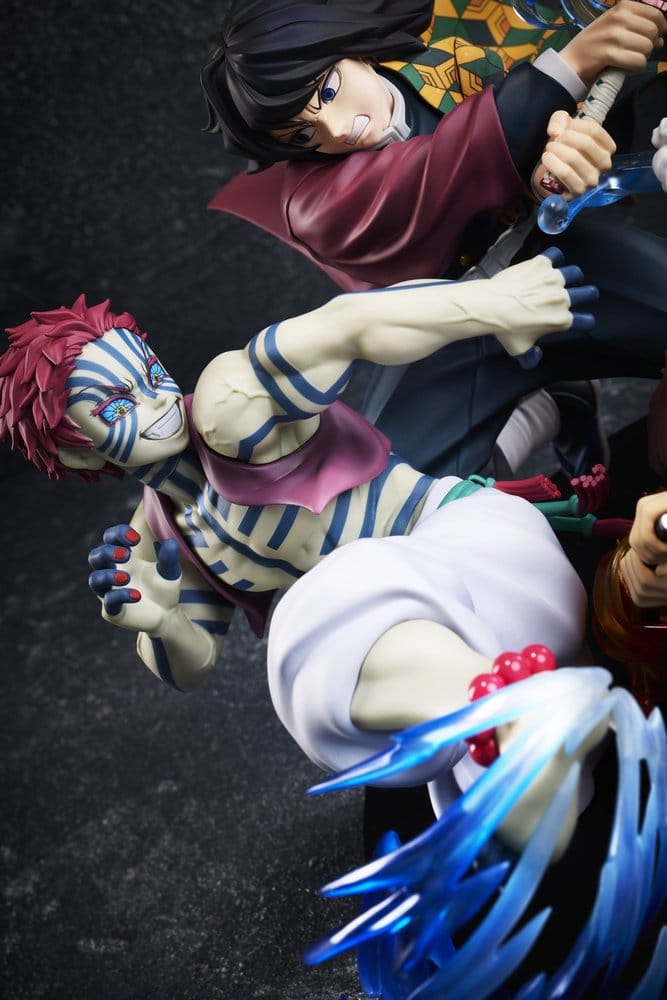 Demon Slayer: Kimetsu no Yaiba PVC Figure Tanjiro Kamado & Giyu Tomioka & Akaza 13 cm
