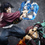 Demon Slayer: Kimetsu no Yaiba PVC Figure Tanjiro Kamado & Giyu Tomioka & Akaza 13 cm