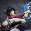 Demon Slayer: Kimetsu no Yaiba PVC Figure Tanjiro Kamado & Giyu Tomioka & Akaza 13 cm
