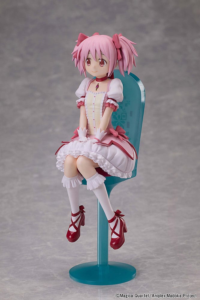 Puella Magi Madoka Magica The Movie: Rebellion PVC Statue Madoka Kaname Tea Party Cake Song Ver. 18 cm