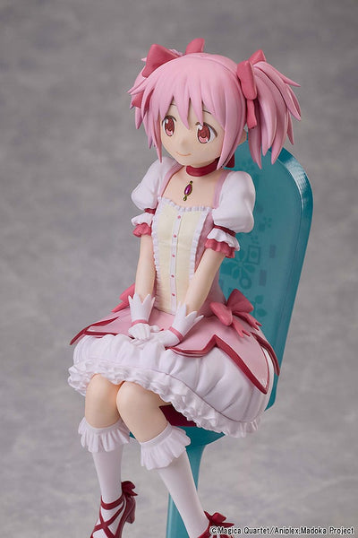 Puella Magi Madoka Magica The Movie: Rebellion PVC Statue Madoka Kaname Tea Party Cake Song Ver. 18 cm