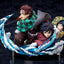 Demon Slayer: Kimetsu no Yaiba PVC Statue Tanjiro & Giyuu 13 cm