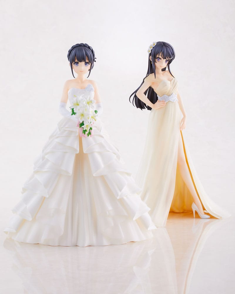 Rascal Does Not Dream of Bunny Girl Senpai Statue 1/7 Shoko Makinohara Wedding ver 22 cm