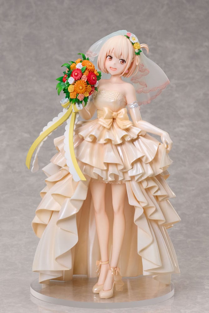 Lycoris Recoil PVC Statue 1/7 Chisato Nishikigi Wedding dress Ver. 26 cm