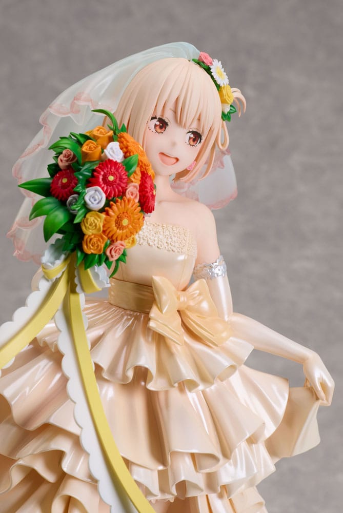 Lycoris Recoil PVC Statue 1/7 Chisato Nishikigi Wedding dress Ver. 26 cm