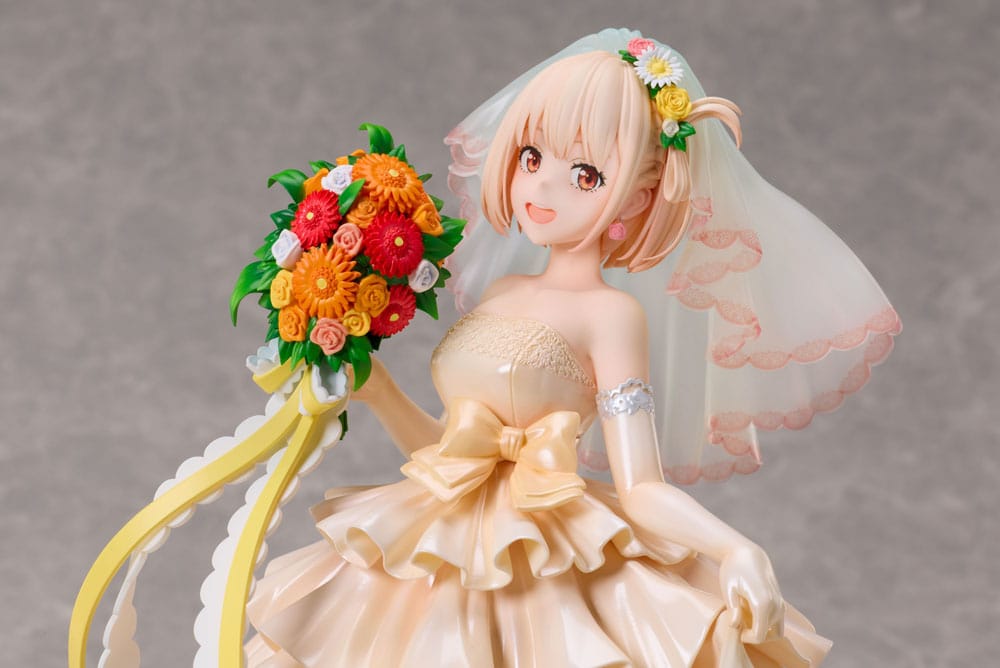 Lycoris Recoil PVC Statue 1/7 Chisato Nishikigi Wedding dress Ver. 26 cm