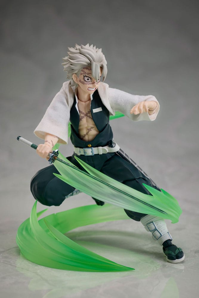 Demon Slayer: Kimetsu no Yaiba BUZZmod Action Figure 1/12 Sanemi Shinazugawa 15 cm