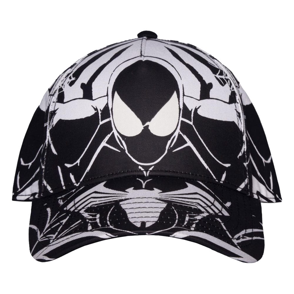 Spider-Man Baseball Black &amp; White All-over-Print