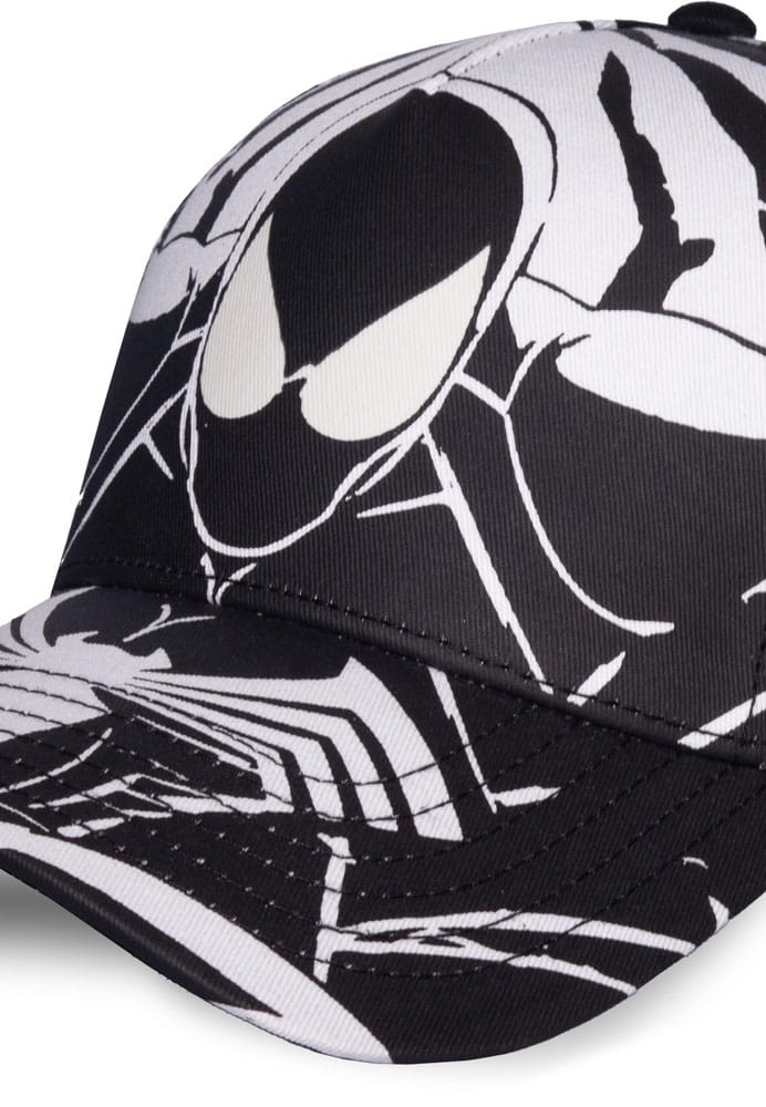 Spider-Man Baseball Black &amp; White All-over-Print
