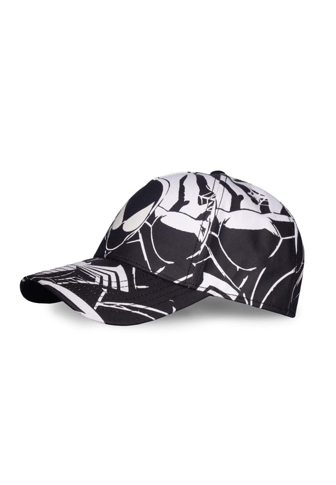 Spider-Man Baseball Black &amp; White All-over-Print